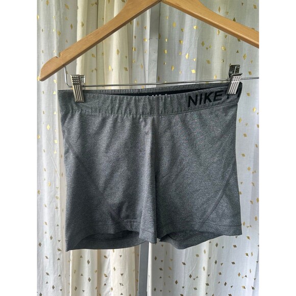 Nike Pro Dri Fit Compression Running Volleyball Workout Pull On Shorts M - Picture 2 of 5